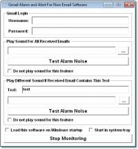 Gmail Alarm and Alert For New