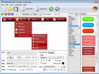 HTML Menu Buttons screenshot