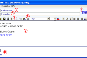 abylon CRYPTMAIL screenshot