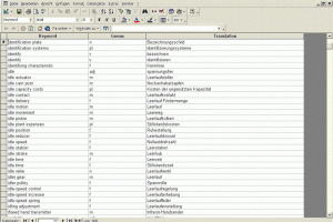 Automobile Dictionary English German screenshot