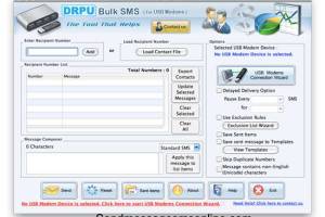 Send Text Messages USB Modem screenshot