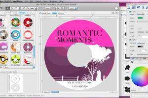 Mac CD/DVD Label Maker screenshot