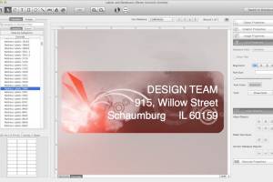 Labels and Databases screenshot