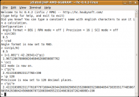 HoubySoft Calculator GUI for Linux screenshot