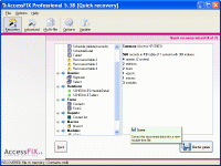 AccessFIX Database Recovery screenshot