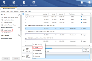 Partition Wizard  Professional Edition screenshot