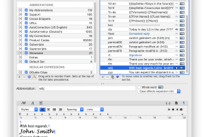 Typinator screenshot