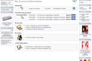 KonaKart screenshot