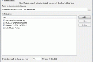 Flickr Screen Saver screenshot