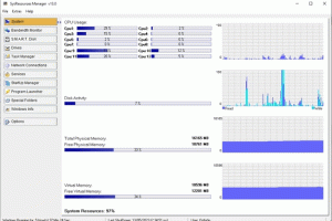 SysResources Manager screenshot