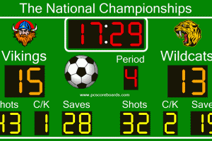 Soccer Scoreboard Pro screenshot