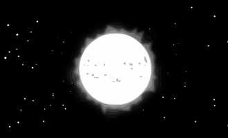 XKCD Starfield Screensaver screenshot