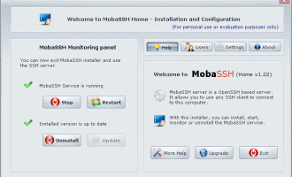 MobaSSH screenshot