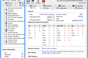 Nero InfoTool screenshot