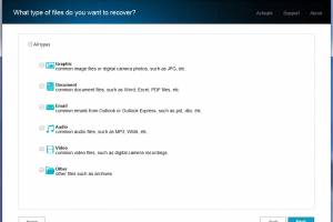 IUWEshare Hard Drive Data Recovery screenshot