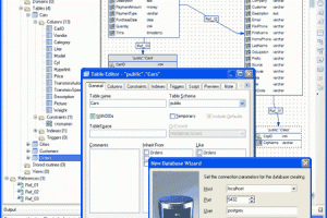 Database Designer for PostgreSQL screenshot