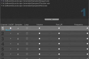 Soundscape Generator screenshot