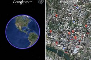 Google Earth for Android screenshot