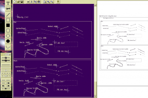 TeXCAD screenshot