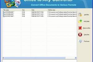 Word to PostScript Converter screenshot