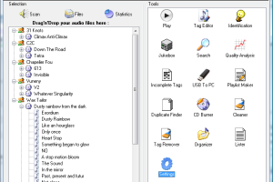 AudioGrail (Formerly K-MP3) screenshot
