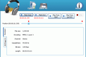 My Mp3 Splitter screenshot