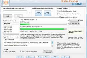 Send SMS From Your Computer screenshot