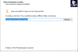 Inno Setup screenshot
