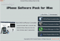 iCoolsoft iPhone Software Pack for Mac screenshot