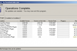 DcUpdater screenshot