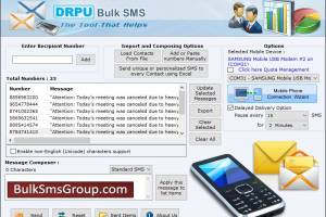 GSM Mobile Messaging screenshot