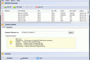 A-PDF Rename screenshot