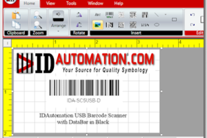 Barcode Label Standard Software screenshot