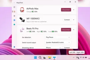 MagicPods screenshot