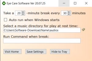 Eye Care Software screenshot