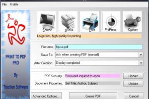 Print To PDF Pro screenshot