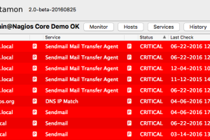 nagstamon for Linux screenshot