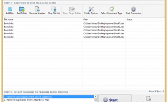 Excel Utility Software screenshot