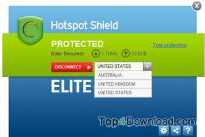 Hotspot Shield screenshot