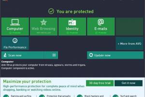 AVG Anti-Virus 2013 (x32 bit) screenshot