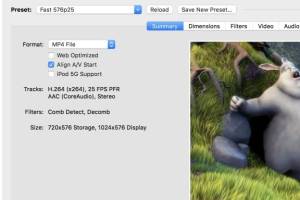 HandBrake 64-bit screenshot