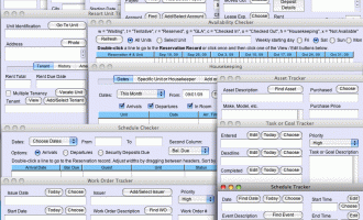 Resort Rental Tracker Plus for Mac screenshot