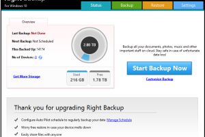 Right Backup For Windows screenshot