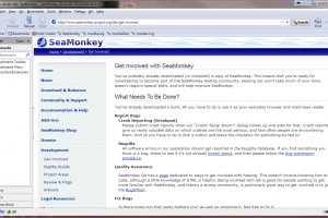 SeaMonkey screenshot