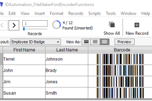Filemaker Custom Functions Encoder screenshot