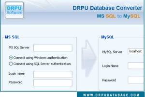 Database Conversion Software screenshot