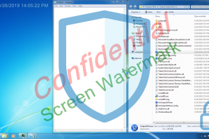 Screen Watermark For Business screenshot