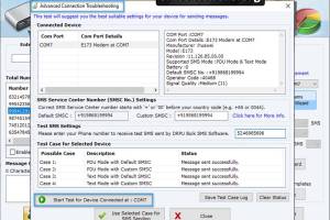 USB Modem Bulk Text SMS screenshot