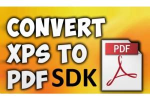 VeryUtils XPS to PDF Converter SDK screenshot
