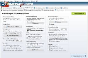 HomepageFIX 2020 screenshot